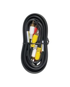 RCA VH84R Stereo A/V Cable (6ft)